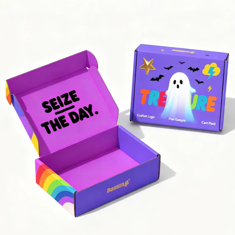 Wholesale Halloween Gift Cartons Corrugated Board Airplane Shipping Packing Mailer Box for Small Business