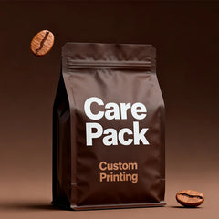 Wholesale High Barrier Coffee Beans Plastic Foil Flat-Bottomed Cafe Bean Reusable Storage Bags With Valve