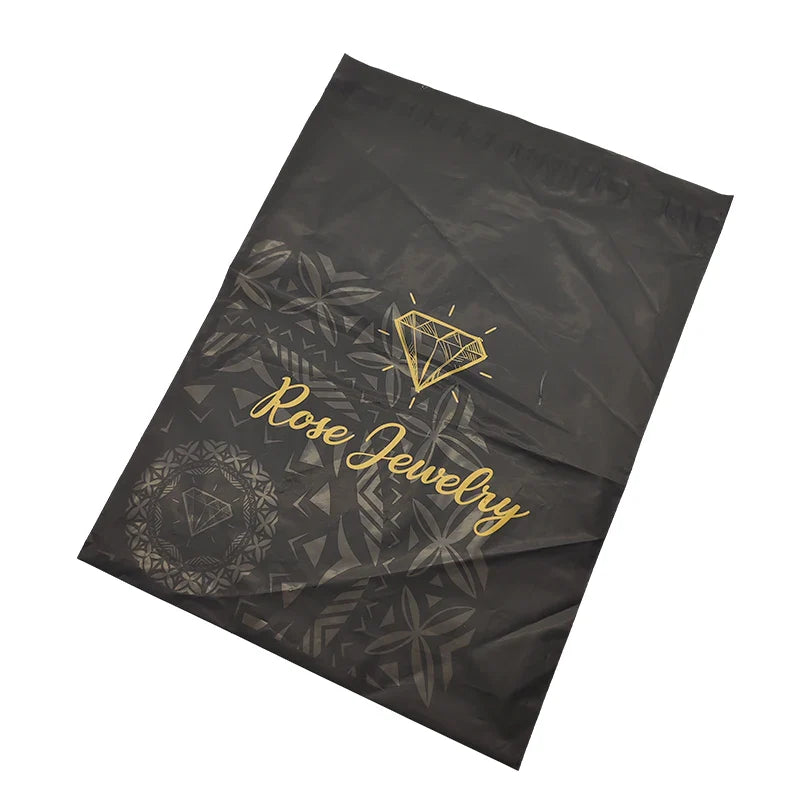 Factory Wholesale White Pink Poly Mailers Custom Waterproof Self Adhesive Bio Mailing Shipping Bag for Clothing Packing