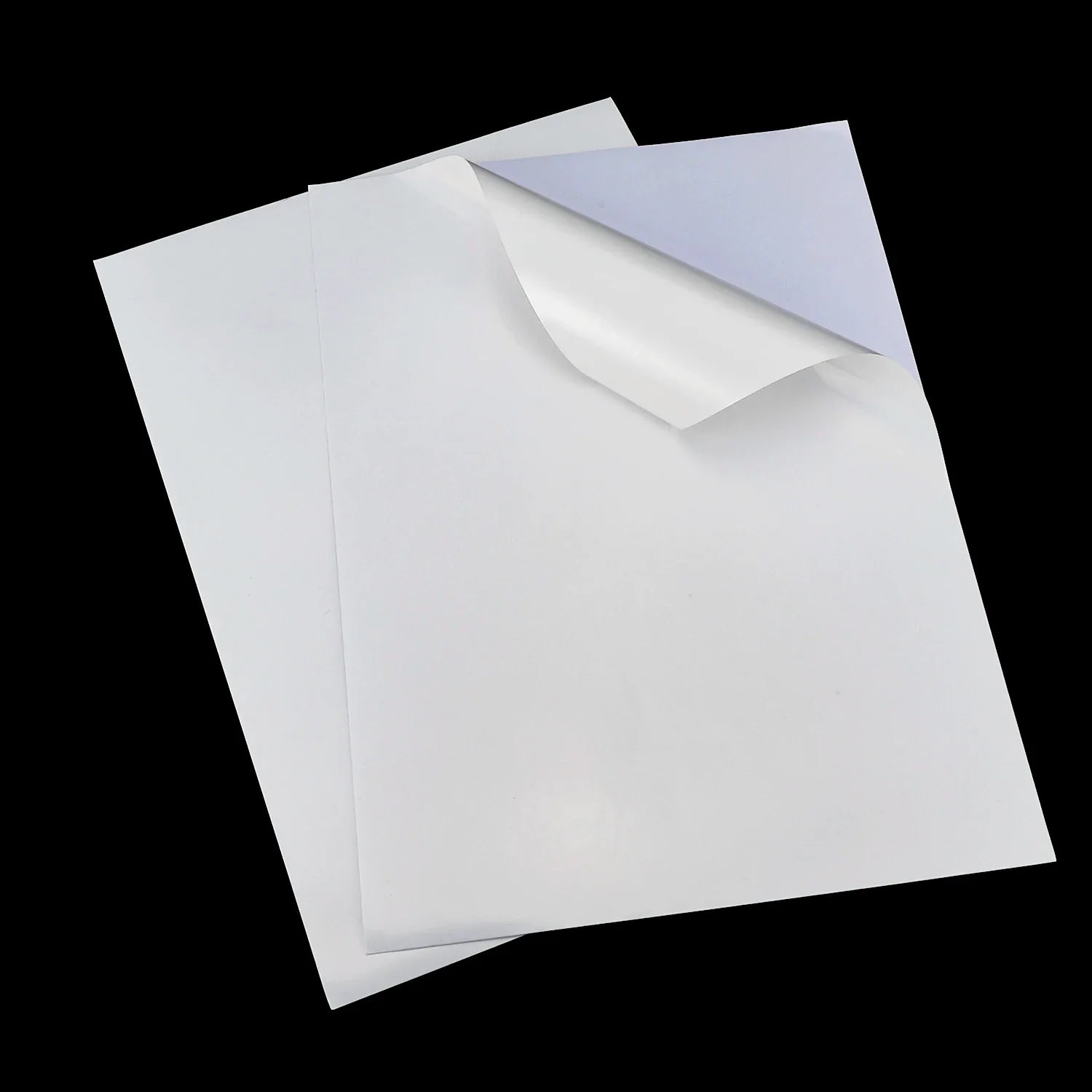 Standard A4 8.5x11 Letter Size Self Adhesive Glossy Matte White Inkjet PP Self-adhesive White PP Film for Inkjet Printer