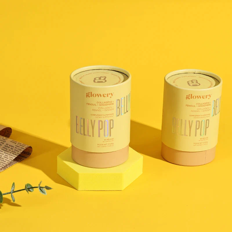 Custom Packaging Bottles  Black Push up Cardboard Tube  Twist up Food Cosmetic Laser Paper Tube