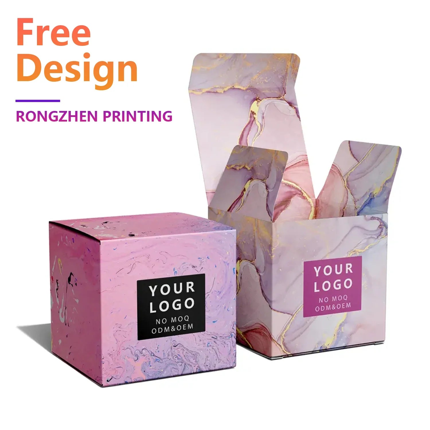 Custom Logo Printing Luxury Gift Contenant Emballage Boite De Bougie Rigid Candle Paper Boxes With Logo Packaging Box for Candle