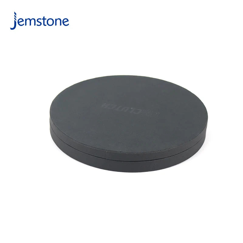 Luxury Eco-Friendly Black Handmade Paper Tube for Perfume Makeup Powder and Cosmetic Cardboard Cylinder Box Packaging