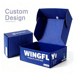 Mailer Shipping Corrugated Express Carton Mailing Cardboard Packing Garment Postal Gift Mailers Paper Box Tear Strip Zipper Box