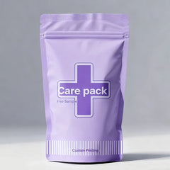 Customized PE Reusable Supplement Plastic Medicine Powder Foil Packet Doypack Vitamin Capsule Exit Packaging Bag