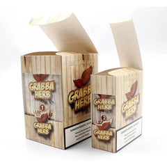Custom Natural Fruit Flavor Blunt Wrap Joint Wrap  Packaging Bag and Display Box Cigar Packaging
