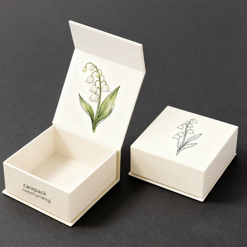 Gift Box Paper Rigid Magnetic Eco-friendly Paperboard Clothing Magnet Cardboard Flip Top Packaging Boxes