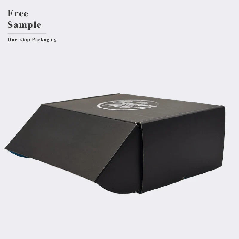 Custom Private Label Corrugated Cardboard Personal Care Packaging Shredded Paper Gift Boxes for Shipping Packiging