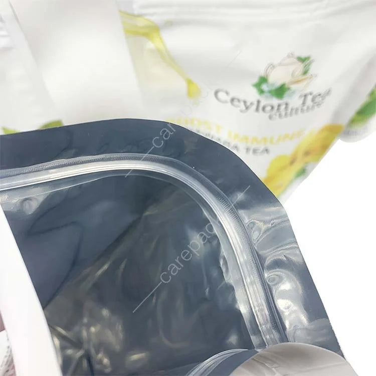 Custom Standing up Pouch Coffee Loose Leaf Tea Snack Candy Packaging for Business Mylar Ziplock Bags Plastic Bag