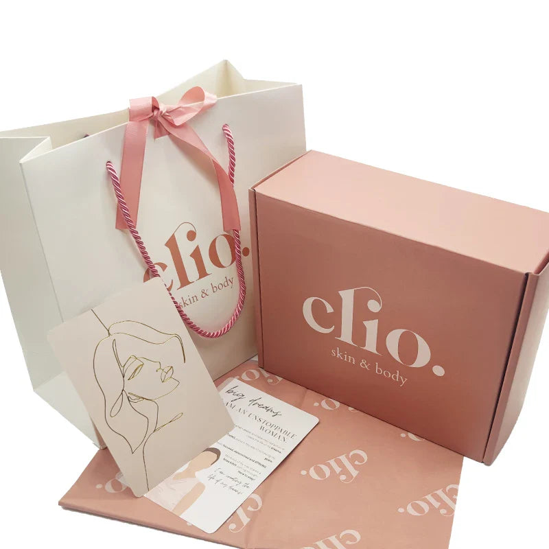 Customized Pink Eyelashes Skincare Cosmetic Jewelry Products Paper Mailer Shipping Packaging Corrugated Boxes with Your Own logo