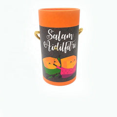 Custom Private Label Paper Mache Boxes Round Cylinder Gift Packaging for Perfume Food Essential Oils Made From Carton