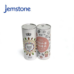 Bio-Degradable Oat Flour Packaging Can Food Paper Tube Cylinder Cardboard Container for Oats Packaging
