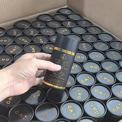 Printed Luxury Food Tea Coffee Candle Paper Tube Craft Kraft Cardboard Tube Gift Cosmetic Box Cylinder Packaging for Loose