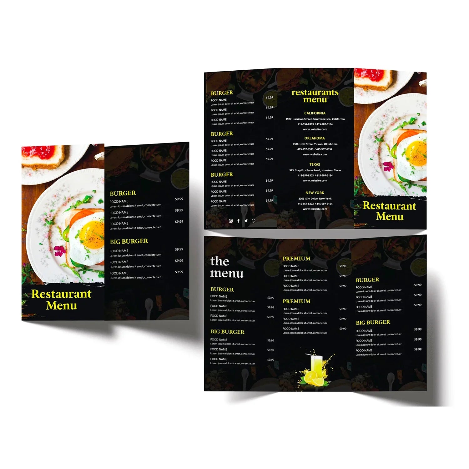 Custom Premium Coated Paper Logo Printing Folding Flyer Catalogue Pamphlet Brochure Booklet Instruction Manual Leaflet Printing