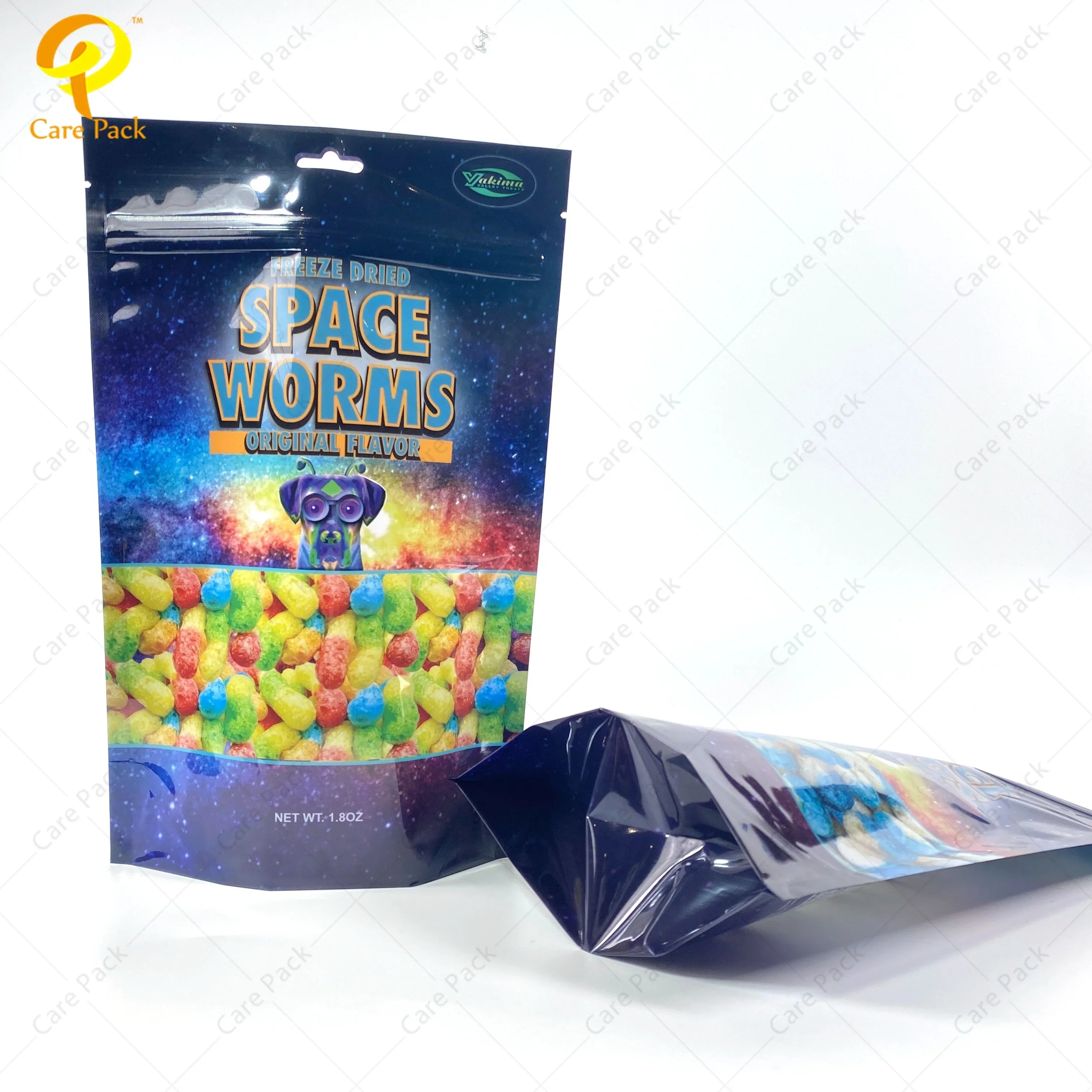 Custom Food Packaging Waterproof Biodegradable Plastic Aluminum Foil Bags Zip Lock Doypack Stand up Stand up Pouch