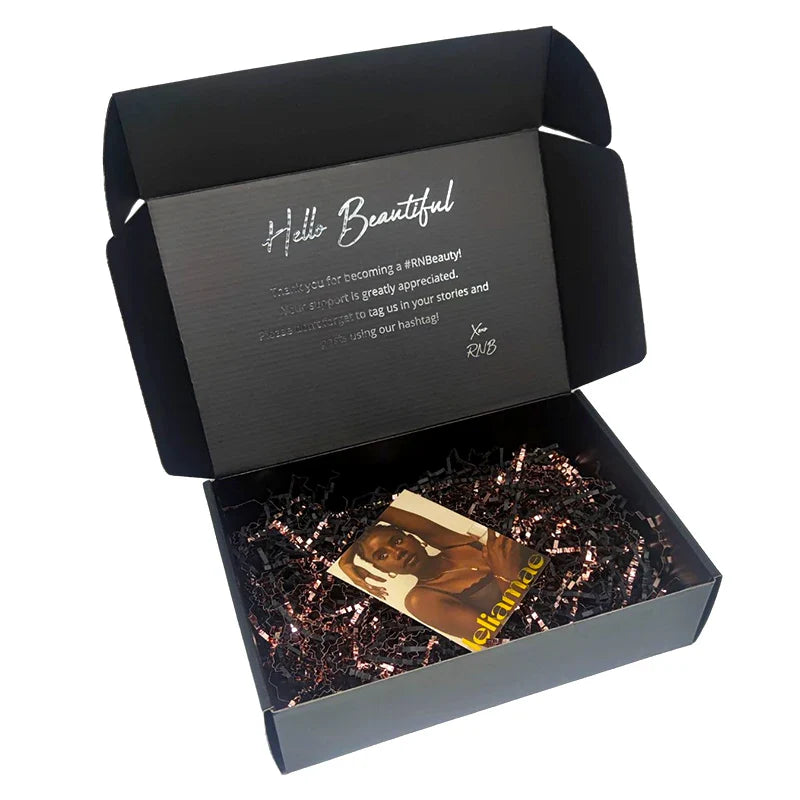 Wholesale Cardboard Candle Packaging Shipping Mailing Box Colorful Custom Logo Carton Black Corrugated Shipping Boxes