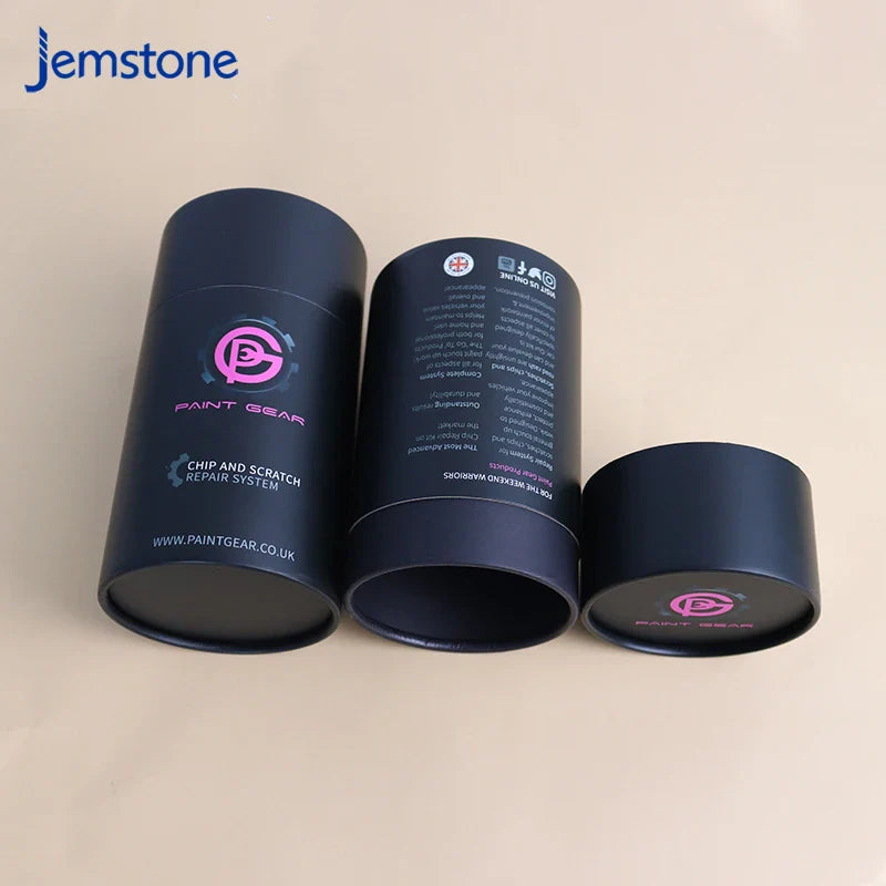 Printing Paper Gift Round Tea Tube Gift Paper Packaging Box Paper Box Cylinder Packaging Box for Beauty Blender