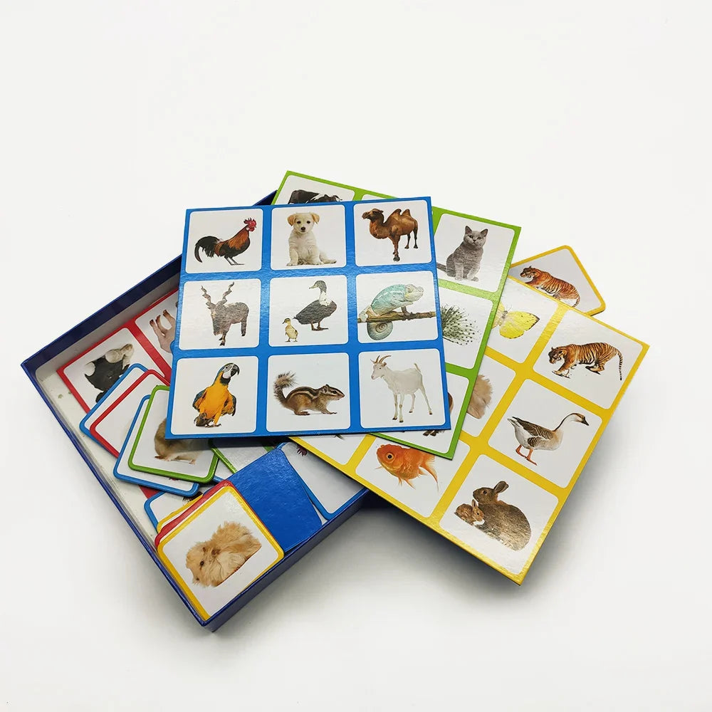 Wholesale Custom Printed Paper Cardboard Child Kid Board Game Table Funny Playing Games Cards for Adults Family