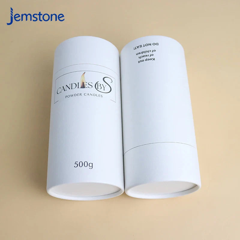 Free Sample Recycled Round Paper Tube Packaging Empty Round Kraft Paper Tube New Arrival Empty Round Food Paper Cardboard Tube