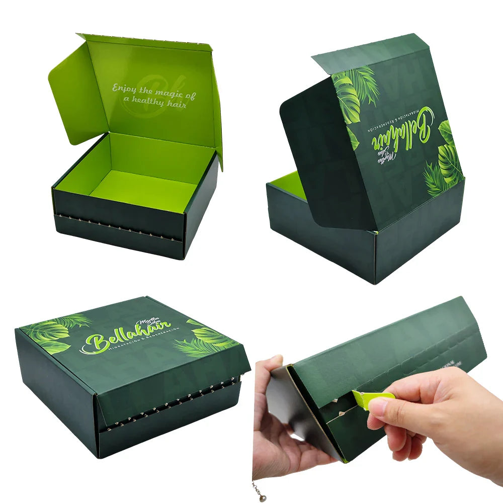 EU Custom logo Corrugated Luxury Gift Fold Box Oem Factory Shipping Mailer Box Packaging Eco Friendly Cardboard Paper Boxes