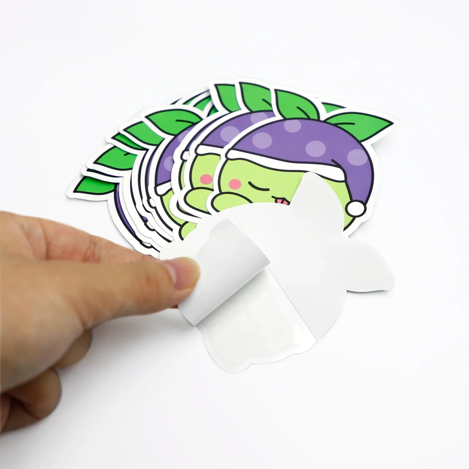 Custom Sticker Vinyl Die Cut Stickers Printing Adhesive Waterproof Company Cartoon PVC Logo Transparent Stickers