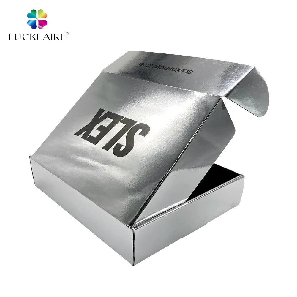 Customised Printing Recycled Foldable Kraft Corrugated Box Packaging Cosmetics Bottle Carton Paper Postal Pr Boxes for Packaging