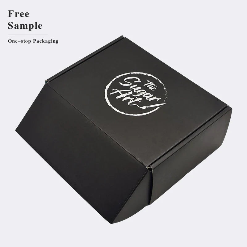 Custom Private Label Corrugated Cardboard Personal Care Packaging Shredded Paper Gift Boxes for Shipping Packiging