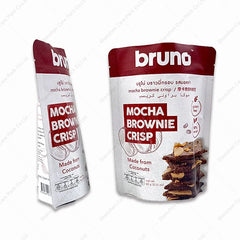 Resealable Cookies Candy Snack Coconuts Doypack Smell Proof Flexible Stand up Pouch Plastic Packaging Mylar Ziplock Bags