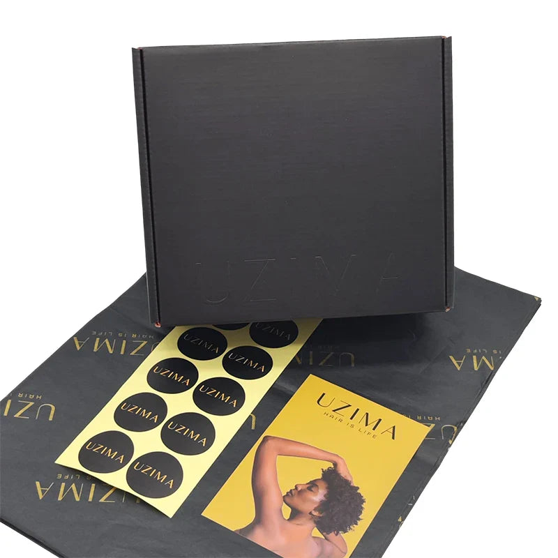 Customized Cosmetic Packing Verpackung Zipper Box for Packiging Corrugated Mailer Shipping Boxes With Logo Packaging