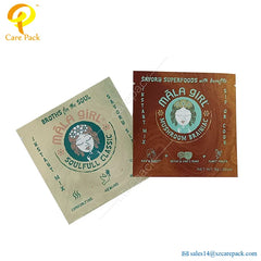 Eco-friendly Custom 100% Biodegradable Kraft Paper PLA Bag Food Packaging Cornstarch Compostable Zip Lock Packaging Bag for Food