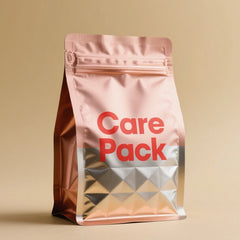 Aluminum Foil Compostable PE Resealable Plastic Quad Side Seal Packaging Coffee Bean Bag With Zipper