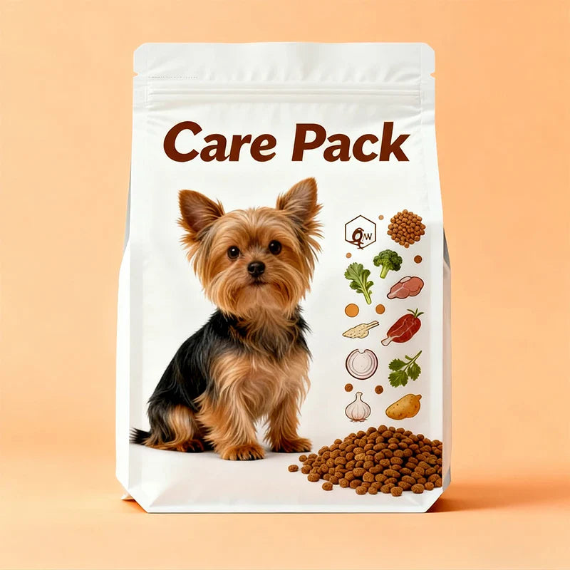 Dog Pet Treat Food Packaging Ziplock Pouch Cat Dry Kibble Plastic 8 Side Seal Foil Thick Zipper PLA PET Grade Mylar Bags