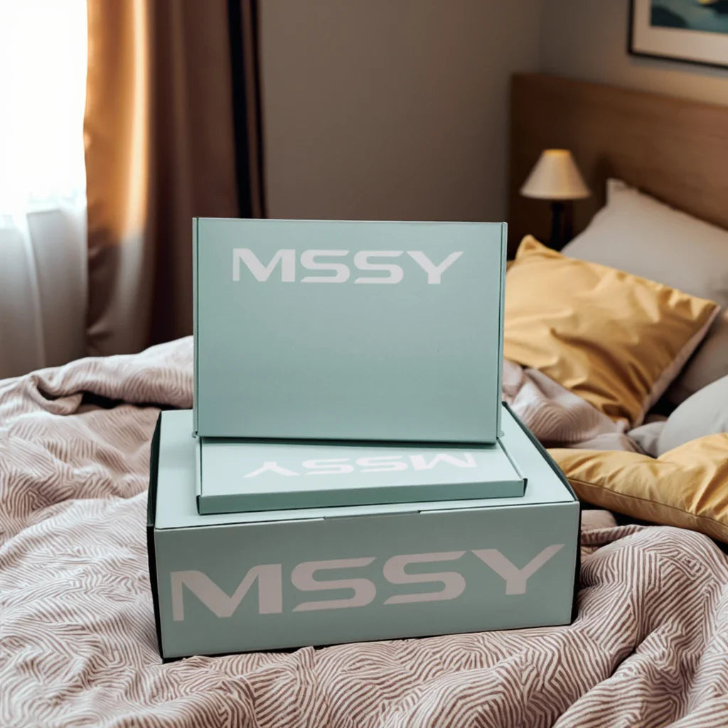 Luxury Corrugated Press on Post Underwear t Shirt Clothing Fold Gift Packaging Mailing Shipping Boxes Custom logo