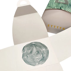 Custom Cake Paper Box Wholesale Christmas Cookie Moon Wedding Birthday Party Gift Cup Cake Box With Handle Cake Packaging