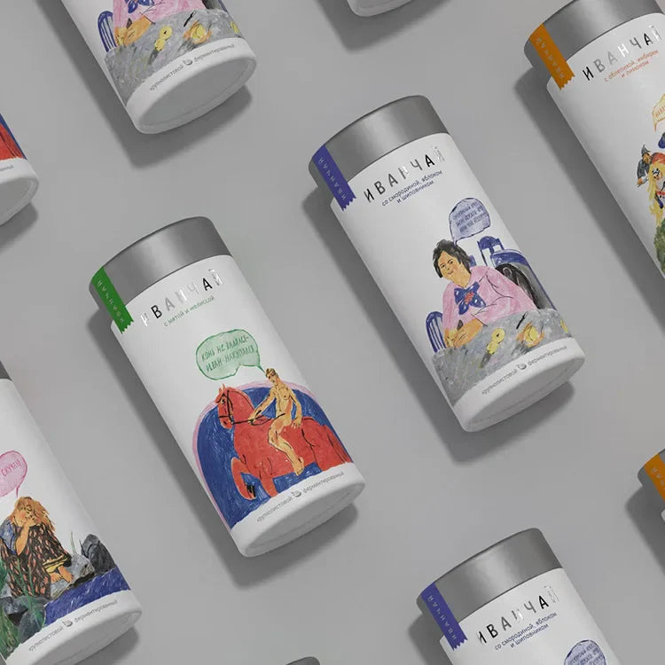 Hot Sale Eco Friendly Gift Packaging Tube Box Biodegradable Food Grade Leaf Tea Kraft Paper Tube Packaging