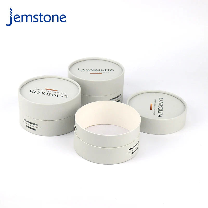 Custom Cosmetics Packaging Tube Box Perfume Cylinder Packaging Kraft Paper Tube for Skin Care Packaging