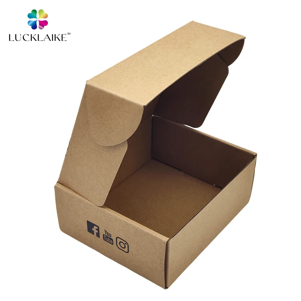 Customized Printed Kitchen Cookware Packaging Shipping Corrugated Brown Kraft Paper Mailing Cardboard Boxes for Shipping