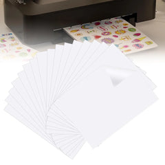 Inkjet Printer Printable A4 8.5"x11" Printed Waterproof Self-adhesive Glossy/Matte Label Vinyl Sticker Paper for Cosmetic