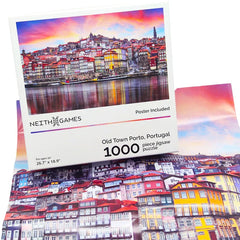 Wholesale Custom Puzzle Mat 1000 Pieces Paper Box Game Animal Children Kids Adult Learning OEM Jigsaw Puzzle