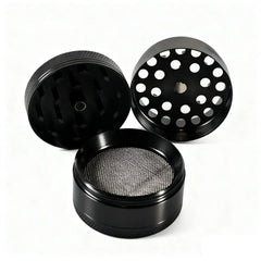 Custom Classic Factory Herb Grinder Manual Spice Grinders Mini Alloy Aluminium Premium Metal Tobacco Grinder