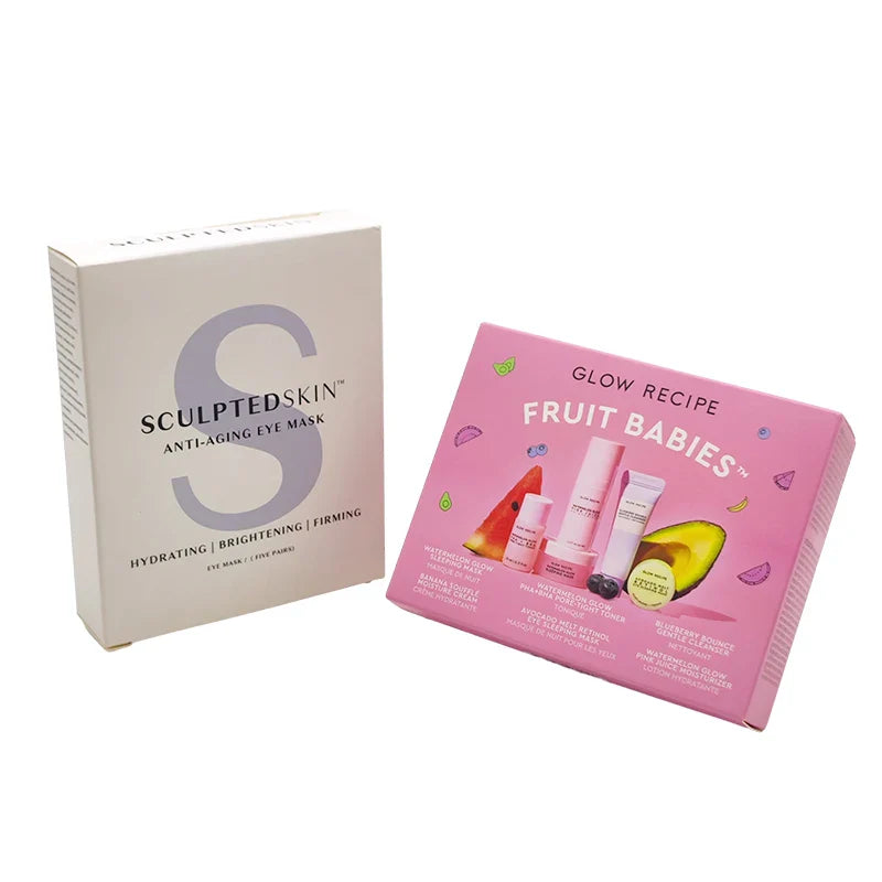 Custom E Commerce Self Adhesive Easy Open Kraft Art Paper Tear Off Strip Self Seal Zipper Peel Packaging Box with Zipper Line