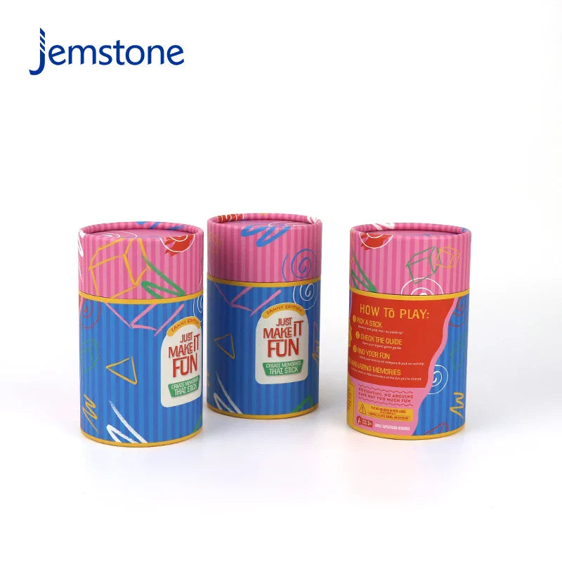 Wholesale Custom Luxury Round Kraft Sex Toy Cardboard Tube Box Cylinder Packages Sex Toy Stick Paper Tube Packaging