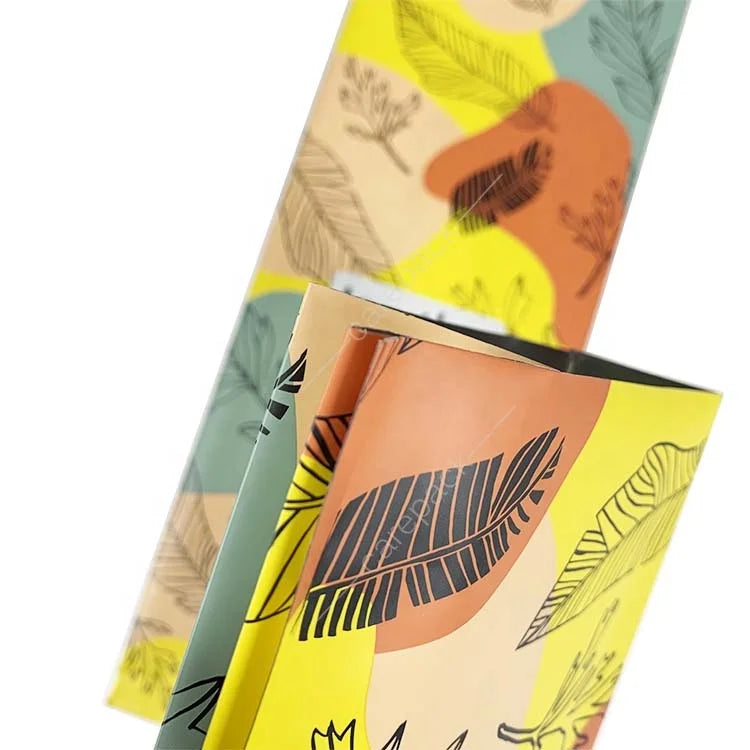 Custom Print Tea Coffee Bean Packaging With Valve Side Gusset Bag Moistureproof Recycle Food Plastic Pouch