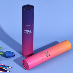 Custom Product Round  Black Silver Foil Kraft Push up Cardboard Tube Luxury Twist up Perfume Paper Tube Packaging