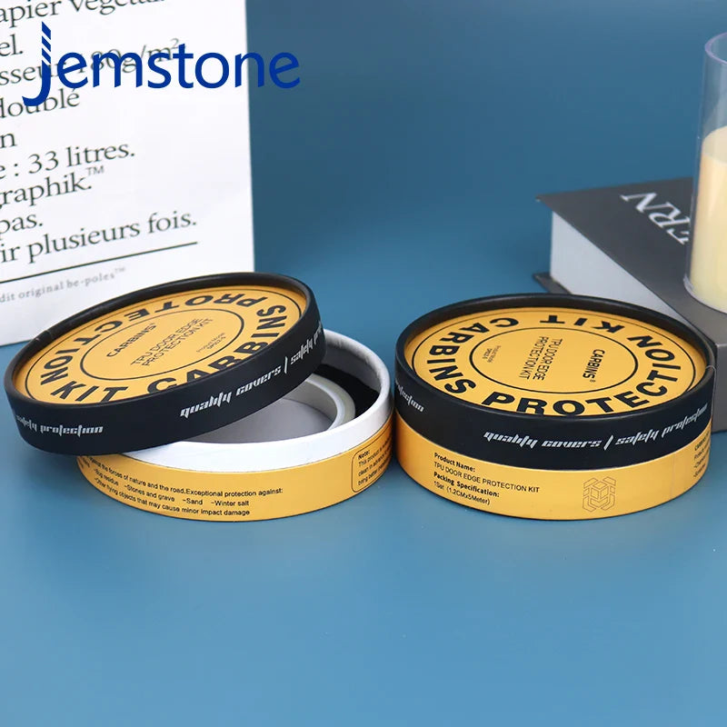 Custom Food  Container White Round Paper Tube Box Powder Waterproof  Sealing Paper Tube Packaging