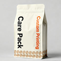 Wholesale High Barrier Coffee Beans Plastic Foil Flat-Bottomed Cafe Bean Reusable Storage Bags With Valve