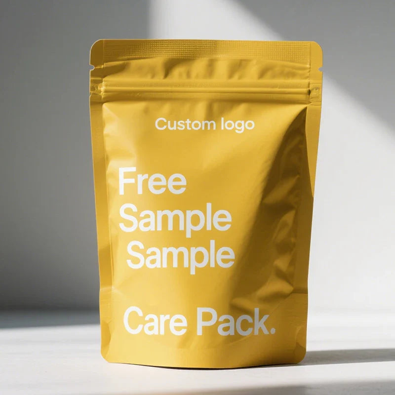 Doypack Food Tea Snack Matte Ziplock Bags Aluminum Foil Plastic Candy Snacks Stand up Pouches With Zipper