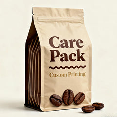 Wholesale Flat-bottomed Coffee Composable Pouches Quad Bottom PE Tea Packaging Bolsa De Cafe With Valve