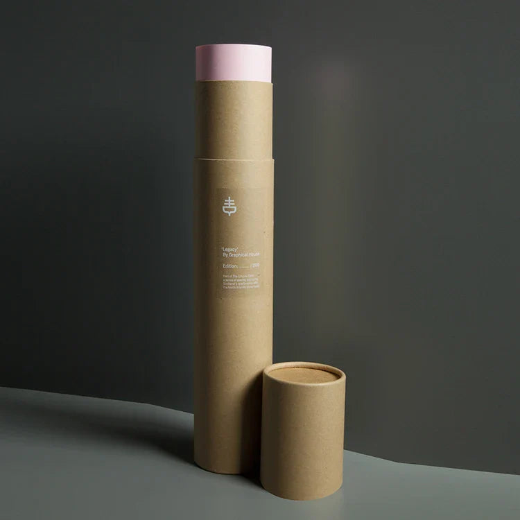 Incense Sticks Holder Burner Boxes Kraft Packaging Paper Core Tube Kraft Incense Stick Canister Paper Tube