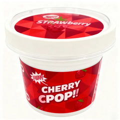 Customized Plastic Ice Cream Yogurt Candy Jars Gummy 3.5g Packaging Containers With Colorful Lids